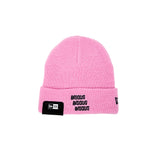 New Era Bisous Beanie Waffle Pink