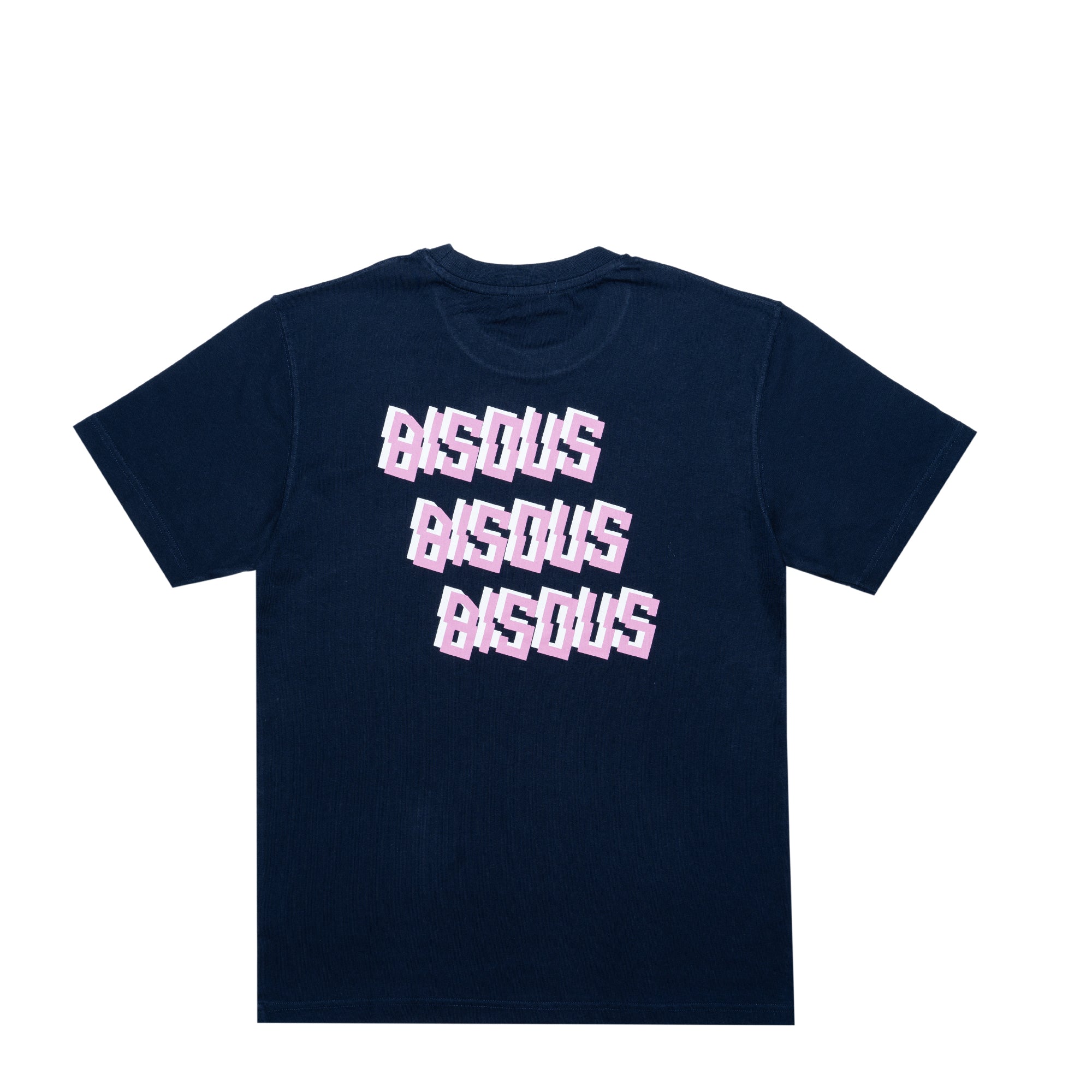 T-shirts Bisous x3 Back Navy