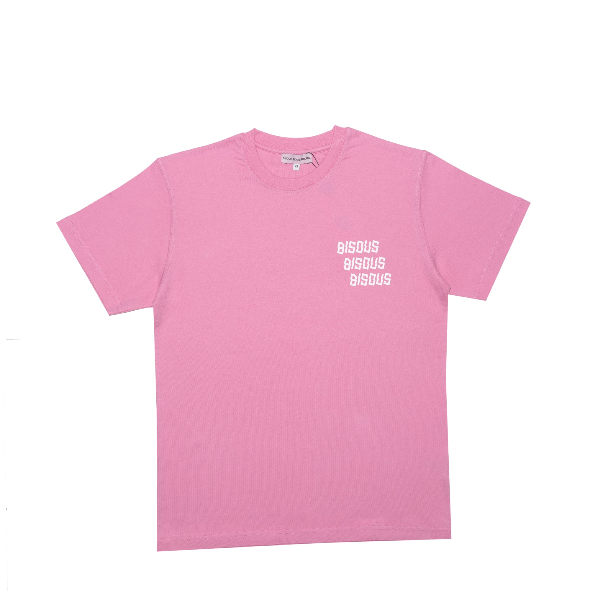 T-shirts Bisous x3 Pink