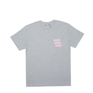 T-shirts Bisous x3 Back Ash Grey