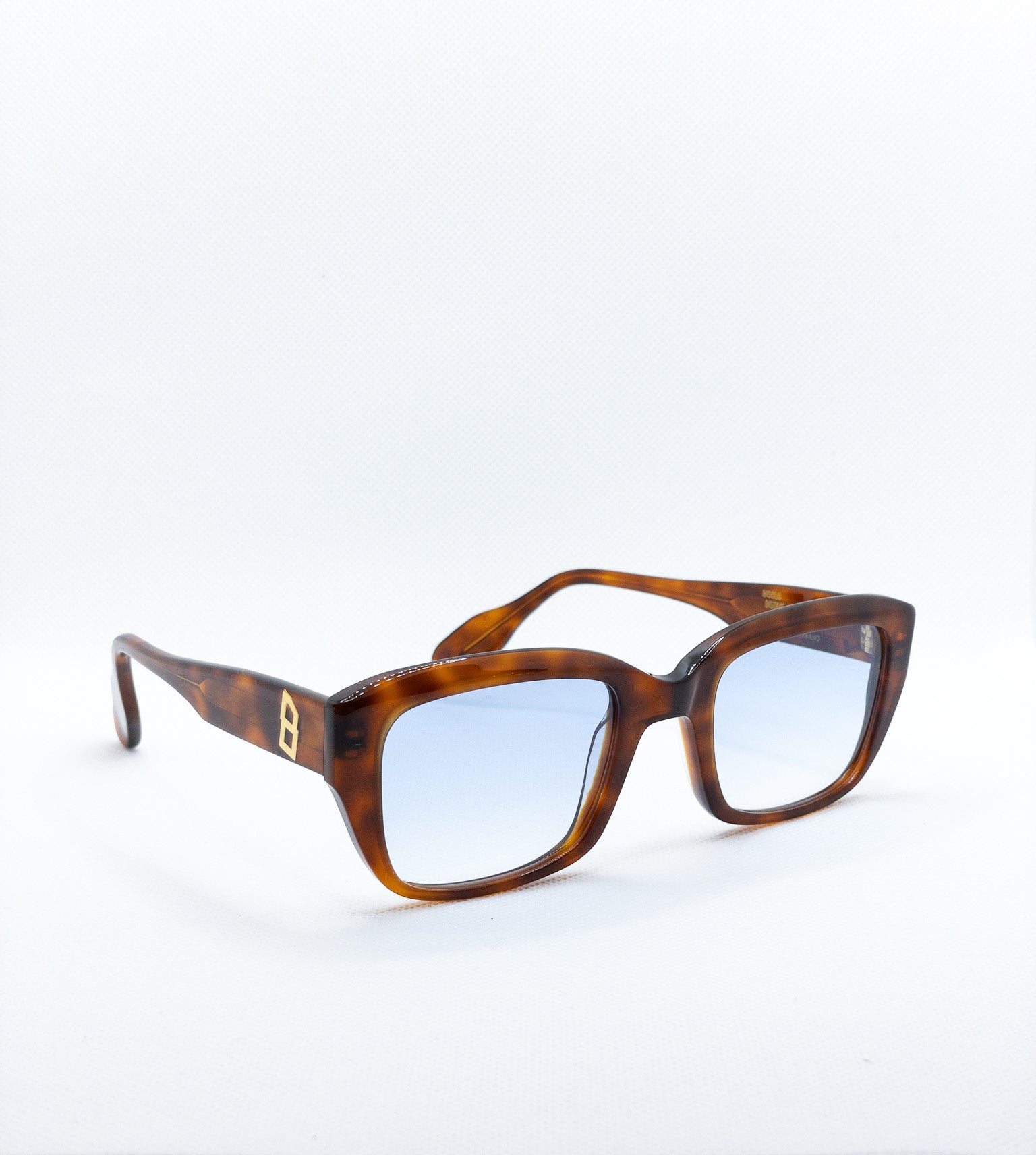Sunglasses Bisous x Bruno Chaussignand Brown/Blue