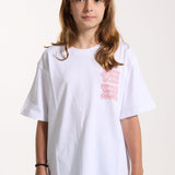 T-shirt Kids Slime White