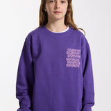 Crewneck Kids Slime Purple