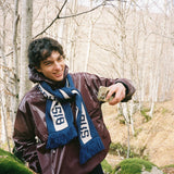 Echarpe Oversize Bisous X3 Navy