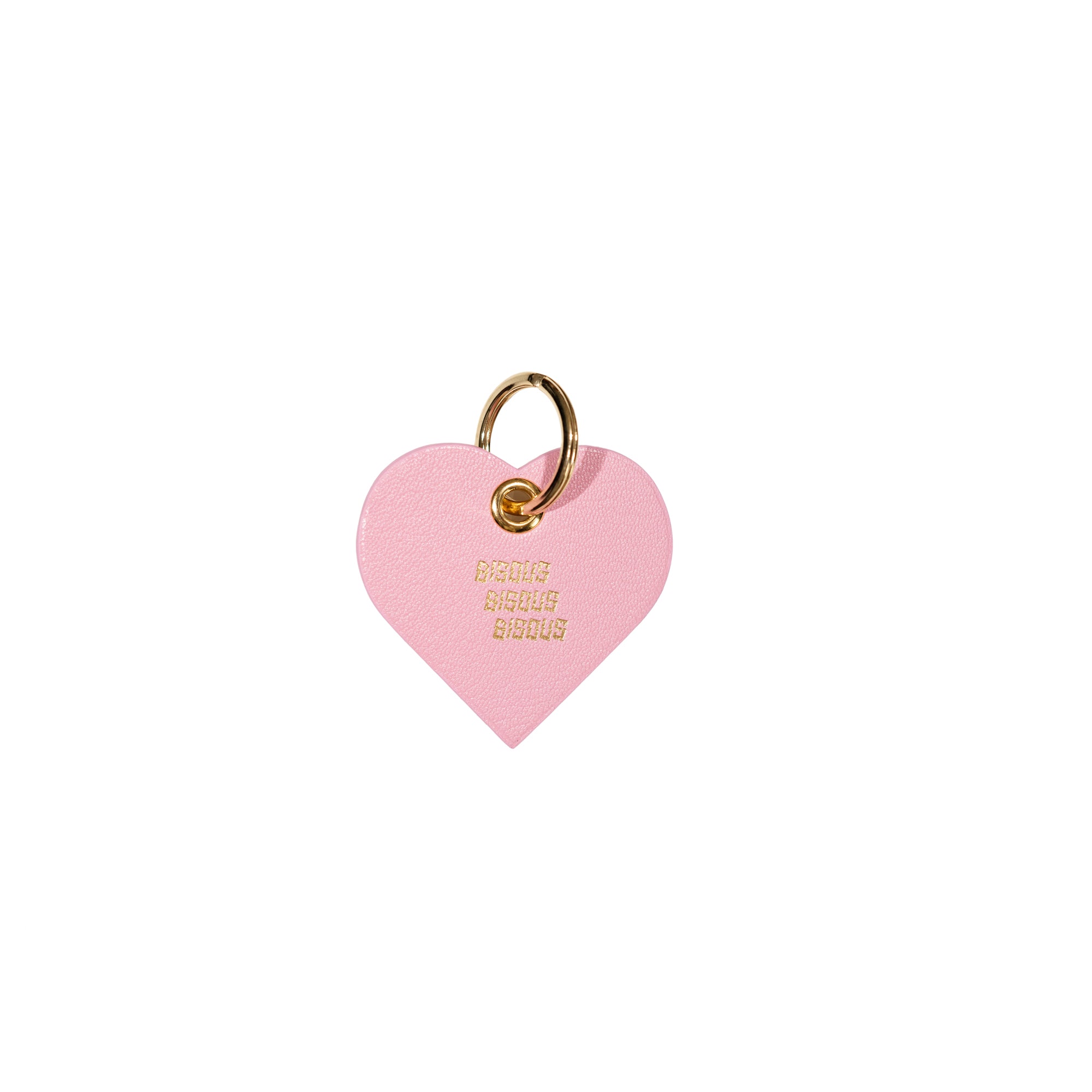 Key ring Coeur Pink