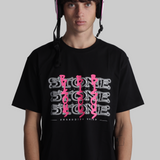 Bisous X Stone Snowboards T-shirts Black