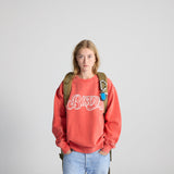 Crewneck Glamour Washed Red