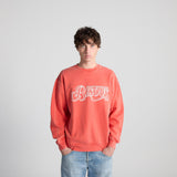 Crewneck Glamour Washed Red