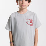 T-shirt Kids Escargot Grey