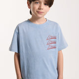 T-shirt Kids Zenith Light Blue