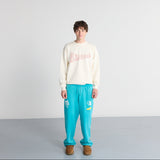 Pants Washed Escargot Medical Green