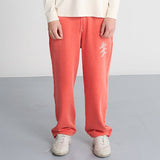 Pants Cigarette Washed Red