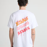 T-shirts Hot Bisous Blood white