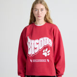 Crewneck Bobcat Harvard Red