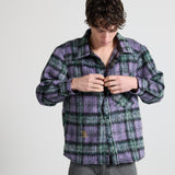 Garage Flannel Shirts Purple