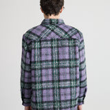 Garage Flannel Shirts Purple