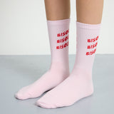 Socks Sonics Pink Red