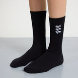 Socks Gianni Embroidery Black