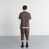 Shorts Oversized Dill Washed Brown