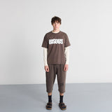 Shorts Oversized Dill Washed Brown