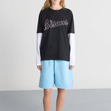 Shorts Gianni Embroidery Light Blue