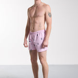 Pijama Short Striped Pink