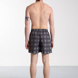 Swimshort Gianni Embroidery Green Check