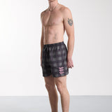 Swimshort Gianni Embroidery Green Check
