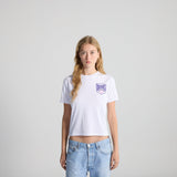T-shirt Kids Blason White
