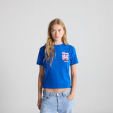 T-shirt Kids Monogram Royal