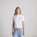 T-shirt Kids Slime White