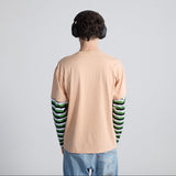 T-shirt LS Feutre Stripes