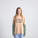 T-shirt LS Feutre Stripes