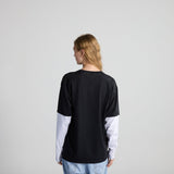 T-shirt LS Lounge Black