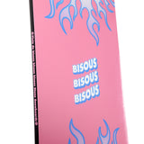 Bisous x Stone Snowboards Board Pink