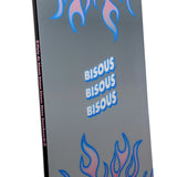 Bisous x Stone Snowboards Board Silver