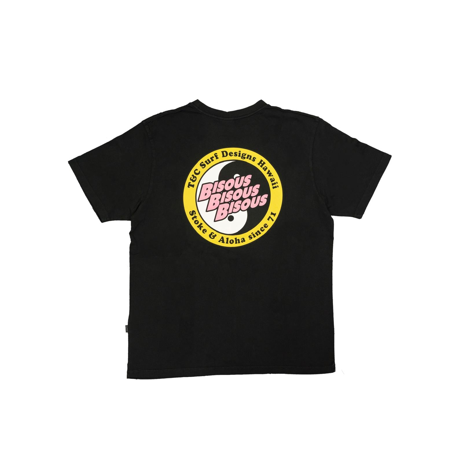 Bisous X Town & Country T-shirts Black