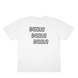 T-shirts Bisous X3 Back White
