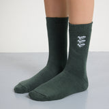 Socks Terry Gianni Green