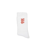 Socks Gianni White/Red