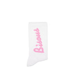 Socks Lounge White/Pink