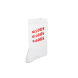 Socks Sonics White/Red