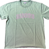 T-shirt College Used Green